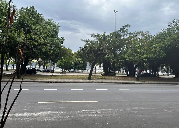 Praia De Botafogo Vista Pao De Acucar Rio de Janeiro